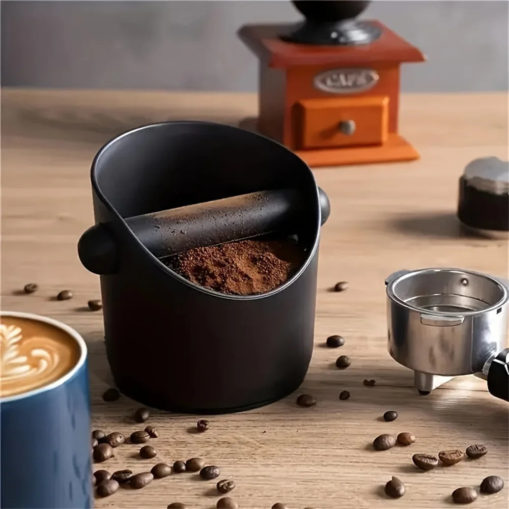 Coffee Knock Box Espresso Grounds Container Anti Slip Dump Bin Barista Accessories Cafe Grind Tools